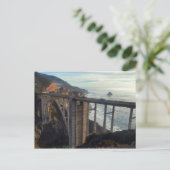 Bixby Bridge Postkarte (Stehend Vorderseite)
