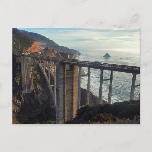 Bixby Bridge Postkarte (Vorderseite)