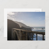 Bixby Bridge Postkarte (Vorne/Hinten)