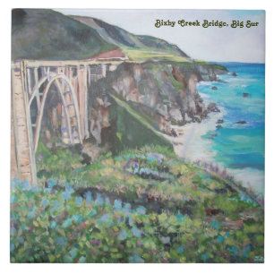 Bixby Brücke - große (6" X 6") Keramik-Foto-Flie Fliese