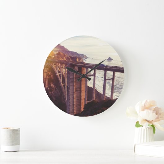 Bixby-Brücke Große Wanduhr (Zuhause)