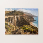 Bixby Brücke, großes Sur, Kalifornien, USA Puzzle (Horizontal)