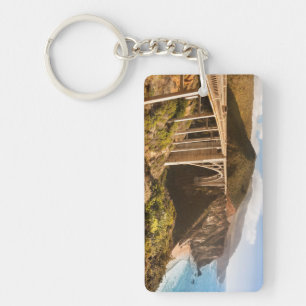 Bixby Brücke, großes Sur, Kalifornien, USA Schlüsselanhänger