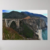 Bixby Creek Bridge 36 x 24 Poster (Vorne)