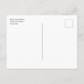 Bixby Creek Bridge, Big Sur Coast, CA Postkarte (Rückseite)