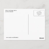 Bixby Creek Bridge - Postcard Postkarte (Rückseite)