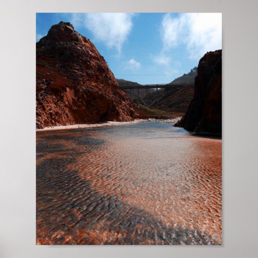Bixby Creek Bridge Poster (Vorne)
