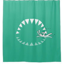 BixTheRabbit Duschvorhang