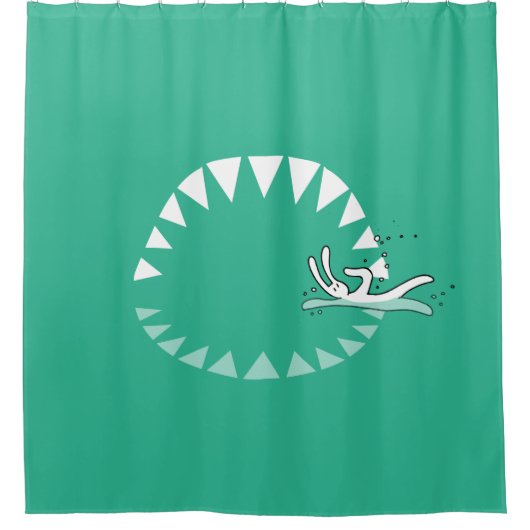 BixTheRabbit Duschvorhang (Vorderseite)