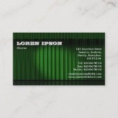 Biz Green anzeigen (Goldkarte) Visitenkarte (Rückseite)