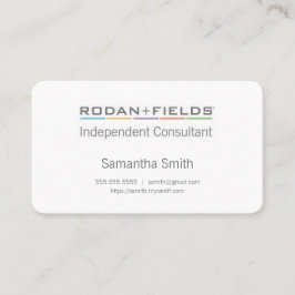 Biz-Karten mit Farbkästchen Visitenkarte