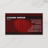 Biz Red anzeigen (Goldkarte) Visitenkarte (Rückseite)