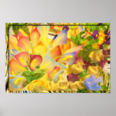 Bizarre-Blume Poster (Vorne)