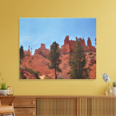 Bizarre Bryce Canyon Leinwanddruck (Insitu (Wohnzimmer))