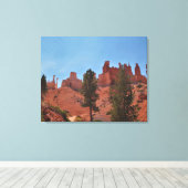 Bizarre Bryce Canyon Leinwanddruck (Insitu (Holzboden))
