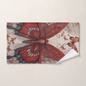 Bizarre Butterfly Insekt Art Badhandtuch Set (Handtuch)