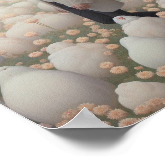 Bizarre Chickens Poster (Ecke)