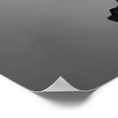 Bizarre cool monster portrait | AI Art Poster (Ecke)