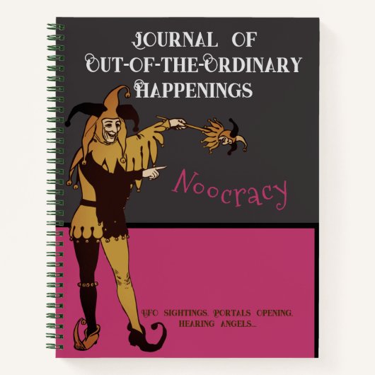 Bizarre Events Supernatural Spiritual Odd | Notizblock (Vorderseite)