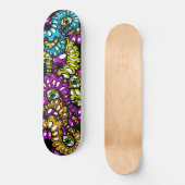 Bizarre Eyeball Funny Wild Crazy Insane Graphics Skateboard (Vorderseite)