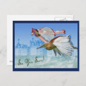 Bizarre Flight - Rückkehr aus dem Urlaub Postkarte (Vorne/Hinten)