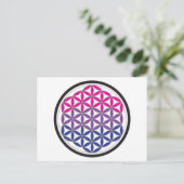 bizarre Geometrie Postkarte (Stehend Vorderseite)