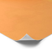 Bizarre geometrische Gelbe Rose Kunst Poster (Ecke)