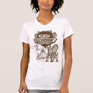 Bizarre Giraffe in Ägypten T-Shirt