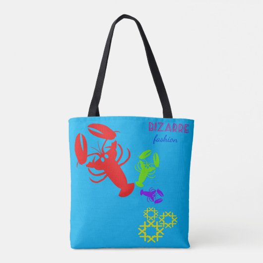 bizarre Mode Tasche (Rückseite)