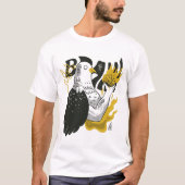 Bizarre Pidgeon Bird Body T-Shirt (Vorderseite)