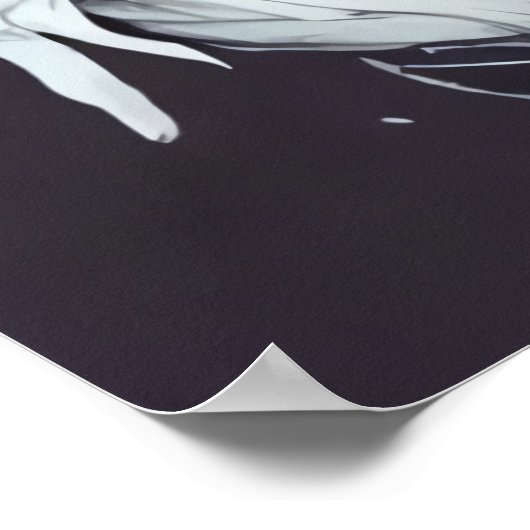 Bizarre seltsames Familienporträt | Art der AI Poster (Ecke)