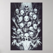 Bizarre seltsames Familienporträt | Art der AI Poster (Vorne)