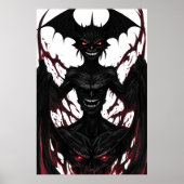 Bizarre seltsames Monsterporträt | Art der AI Poster (Vorne)