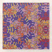 Bizarro Fall Glasuntersetzer (Vorderseite)