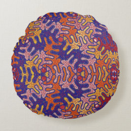 Bizarro Fall Rundes Kissen