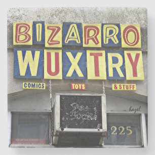 Bizarro Wuxtry, Athen, GA, Steinuntersetzer