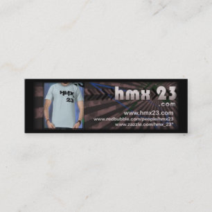 bizcard hmx 23 mini visitenkarte