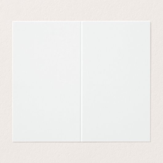 Bizenkarte Visitenkarten (Außenseite Aufgefaltet)