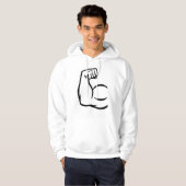Bizeps Hoodie (Vorne ganz)