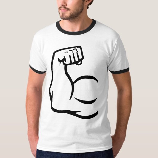 Bizeps T-Shirt (Vorderseite)