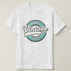 Bizerte Tunesien Vintage-Logo T-Shirt