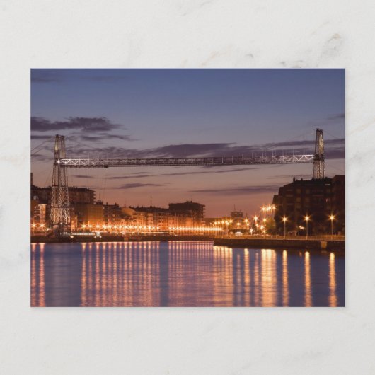 Bizkaia-Brücke Postkarte (Vorderseite)