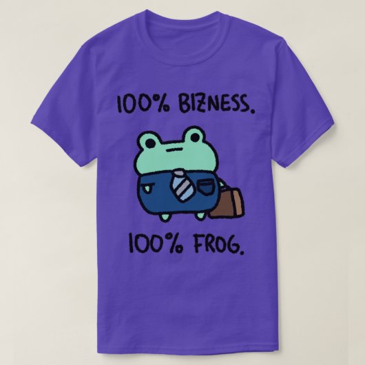 Bizness Frog T-Shirt (Design vorne)
