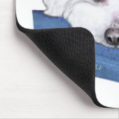 Bizou in der Ruhe Mousepad (Ecke)