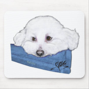 Bizou in der Ruhe Mousepad