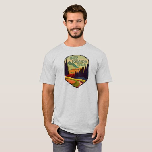 Bizz Johnson Trail Colors T-Shirt (Vorne ganz)