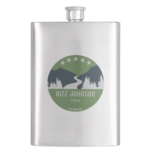 Bizz Johnson Trail Flachmann (Vorderseite)