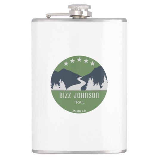 Bizz Johnson Trail Flachmann (Vorderseite)