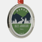 Bizz Johnson Trail Ornament Aus Metall (Rechts)