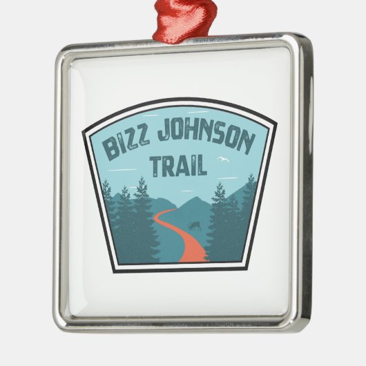 Bizz Johnson Trail Ornament Aus Metall (Links)